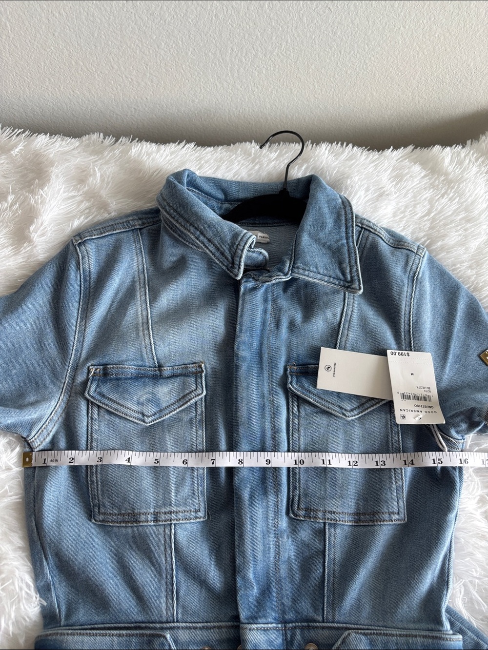 Good American Denim Jumpsuit- Size M - Picture 12 of 15